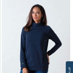 Dudley Stephens Bailiwick Button Fleece